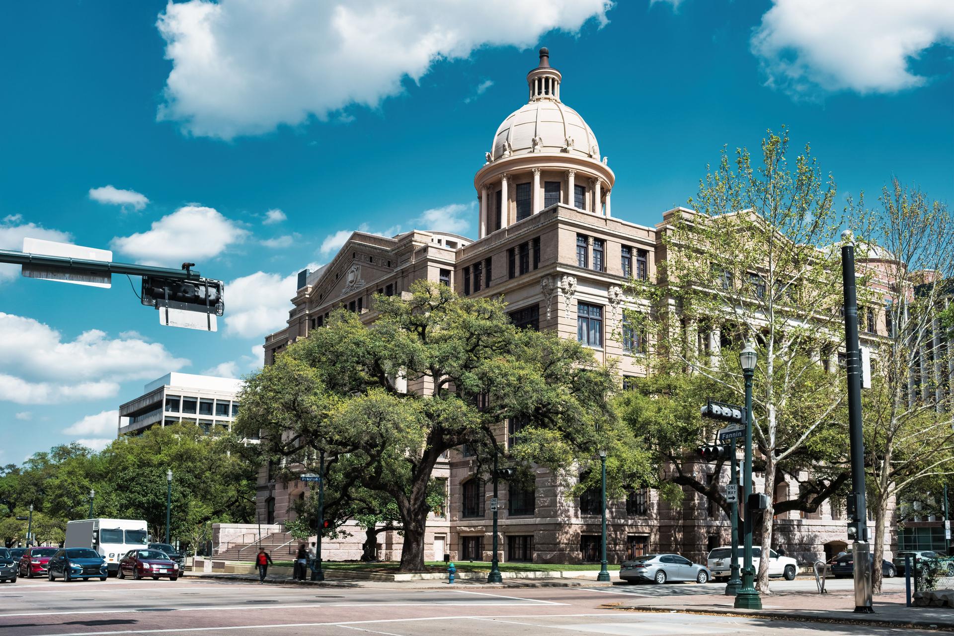 Houston Texas Harris County Courthouse USA